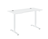 OMNI Cadre de bureau modulaire moderne en métal, réglable en hauteur, moteur simple, verrouillage enfant, capacité de charge 80 kg, fonctionnement silencieux 45 dB