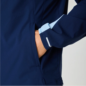 Veste de sport coupe-vent pour homme de haute qualité, deux couleurs, réfléchissante, personnalisable, deux poches, ensemble de <span class=keywords><strong>jogging</strong></span> pour homme pour l'extérieur - Product Image 4