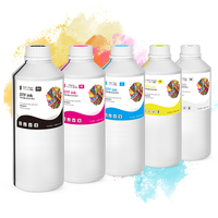 Kartrid Tinta Dtf 1000ml untuk Printer Epson I3200 XP600 I1600 4720 Pigmen Putih Direct Film