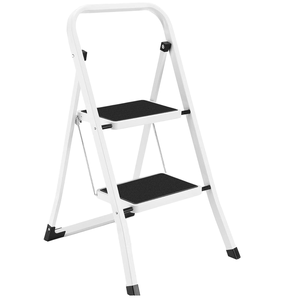 Scala Combinata in Alluminio <span class=keywords><strong>PULETE</strong></span> PLT-104 a 4 Gradini EN 131, Capacità 150kg, Design Moderno Pieghevole e Compatto, Scala per Soggiorno - Product Image 5