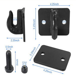 Maxplus baut baja tugas berat, kait pengambil untuk ember traktor 3/8 "(2 pak) - Product Image 2