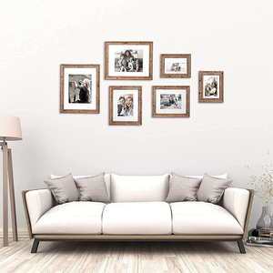 Cornice in legno rustico Versatile con cornice da parete e cornice per foto da tavolo regalo per le vacanze - Product Image 4