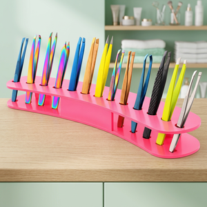 Juego de Pinzas para Cejas de Acero Inoxidable, Punta Puntiaguda, Duraderas, Estilo Moderno, con Estuche - Product Image 4