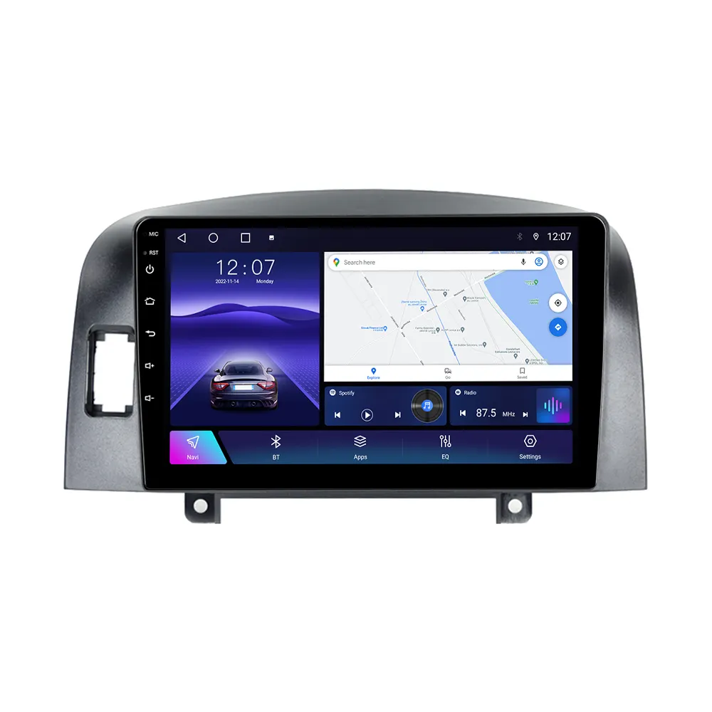 Navifly shenzhen autoradio di navigazione per auto 6 128G android 12 auto per Hyundai Sonata 2004-2008 tv android touch IPS schermo