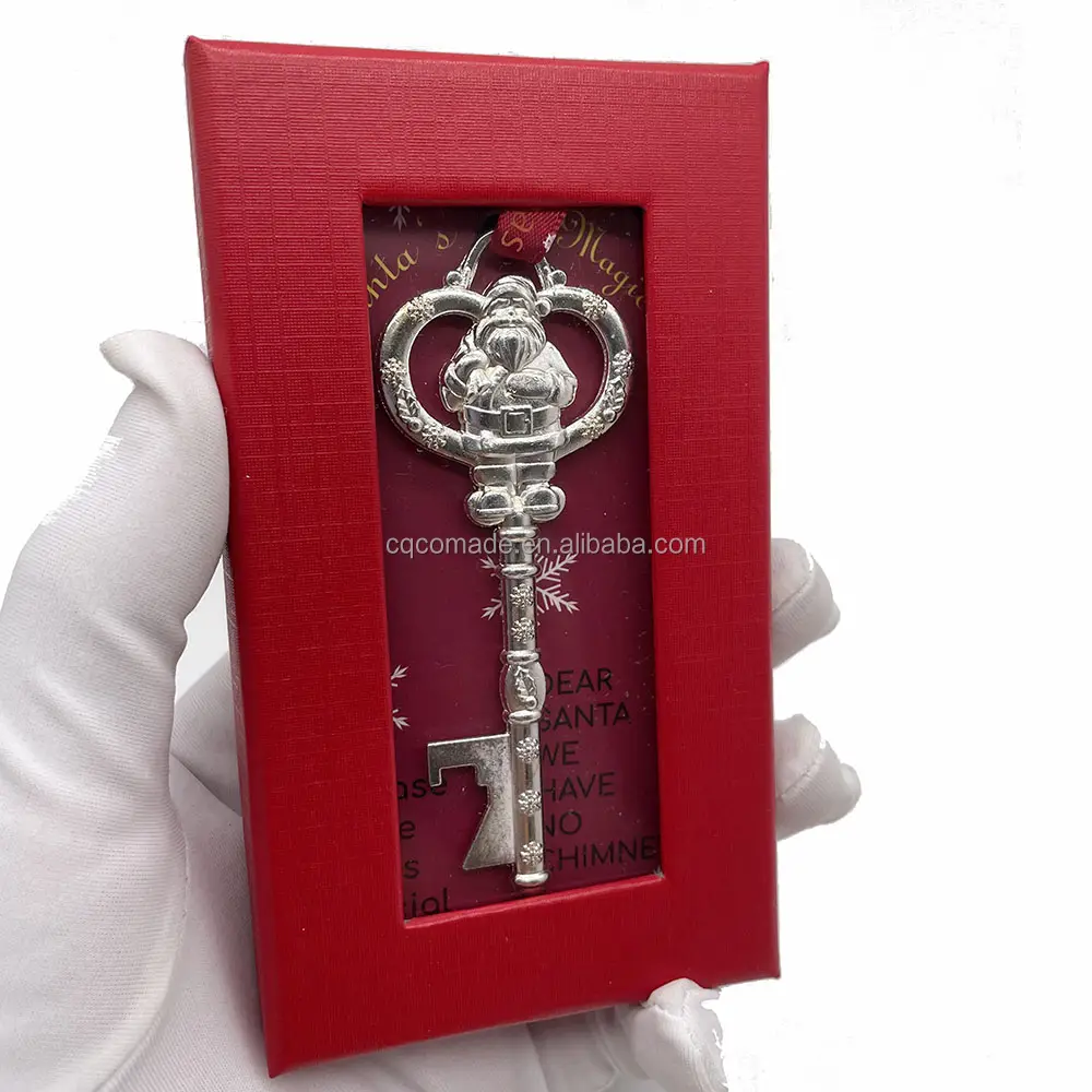 READY FOR SHIP Christmas Gift old copper Magic Key Santa's Magic Key