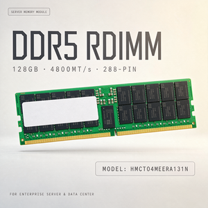 หน่วยความจำเซิร์ฟเวอร์แบบถอดได้ Hmct04meera131n 128GB DDR5 4800MHz PC5 RDIMM 288 พิน แบบลงทะเบียน สำหรับเวิร์กสเตชันศูนย์ข้อมูล - Product Image 3