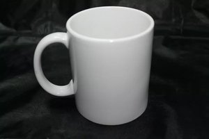 Holesale-taza de café de cerámica personalizada por sublimación, vaso redondo y liso, 11oz - Product Image 5