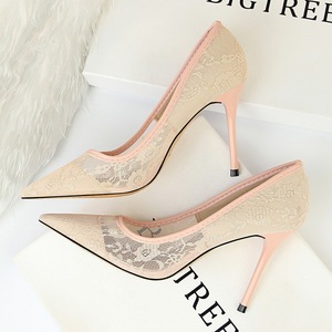Scarpe da Donna alla Moda Europea, Scarpe all'Ingrosso, Tacchi a <span class=keywords><strong>Spillo</strong></span> Sexy, Scarpe Eleganti in Pizzo - Product Image 4