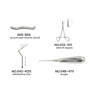 Thú Y Bằng Miệng Làm Sạch Phẫu Thuật Răng Công Cụ Khai Thác Thép Không Gỉ Động Vật gặm nhấm Động Vật Nhỏ Nha Khoa Kit Cho <span class=keywords><strong>Canine</strong></span> Feline Thỏ - Product Image 3