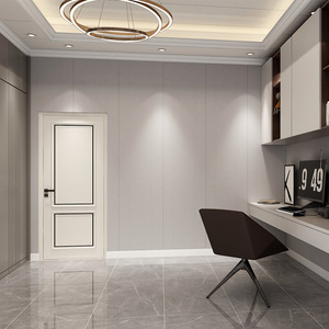Panel de Pared Integrado de Fibra de Bambú, Moderno, Impermeable, Autoadhesivo, para Decoración de Paredes Interiores - Product Image 4