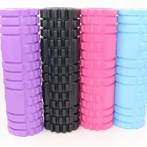 60*14cm Wolf Tooth-Shaped Hollow Foam Roller Column Yoga Balance Bar for Pilates and Yoga