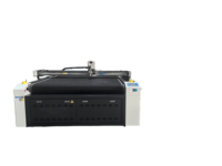 Máquina de Corte Oscilante CNC para Tapicería Interior de Automóviles, Alfombras y Techos, Precisión de 0.1 mm
