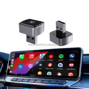 Adaptateur CarPlay Android Auto filaire et sans fil OEM ODM Bluetooth 5.2 WiFi double bande Mini USB Portable Clé de voiture intelligente universelle - Product Image 2