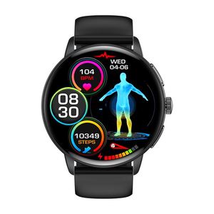 Reloj inteligente ET473, reloj inteligente deportivo con ECG, análisis de salud del corazón, monitoreo del sueño, examen físico, llamadas BT - Product Image 1