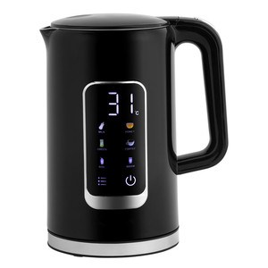 <span class=keywords><strong>Bouilloire</strong></span> à thé à double paroi 1,7 L, 2200 W, en verre, écran tactile numérique, <span class=keywords><strong>programmable</strong></span>, arrêt automatique, température extérieure en temps réel, pour la maison - Product Image 4