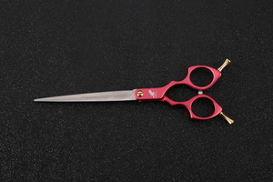"6.0 6.5 7.0 pouces Toilettage Ciseaux De Coiffure Ciseaux Plat Cisaillement Barber Aéronautique Spéciale En Aluminium En Acier Inoxydable <span class=keywords><strong>Type</strong></span> Dents" - Product Image 2