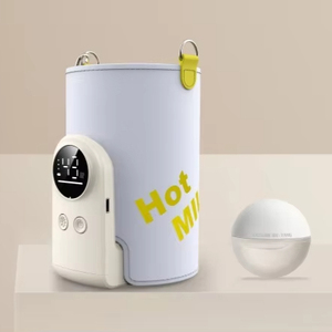<span class=keywords><strong>Chauffe</strong></span>-<span class=keywords><strong>biberon</strong></span> intelligent à température constante pour voiture, sans fil, à piles, sans eau, pour aliments et nourrissons, nouveau-né - Product Image 4