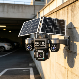 New Product Hi Easy Lower Price S9 Solar-powered <b>Camera</b> in Europe 4G SMART Solar Battery App <b>Camera</b> 24H CCTV <b>Camera</b> Outdoor - Product Image 1