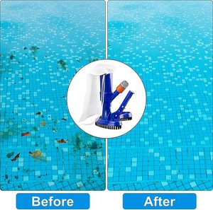 Chất lượng cao 56 \ "cực với bàn chải trên mặt đất/Hồ bơi bơm hơi bồn tắm nước nóng AO Spa hồ Đài phun nước máy bay phản lực máy hút bụi cho hồ bơi & Spa - Product Image 3