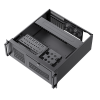 Boîtier de serveur industriel de bureau SOHOO Mid Tower avec baies optiques, 7 emplacements, châssis PC ATX 4U pour montage en rack, en stock