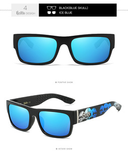 Lunettes de soleil de sport GCOTX, lunettes de soleil de marque rétro, vente en gros, verres carrés polarisés, protection UV pour hommes, moto - Product Image 3