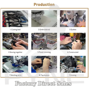 Casquettes de sport en mousse à 5 panneaux respirantes personnalisées en gros, chapeaux en maille, broderie personnalisée, casquette de camionneur - Product Image 6