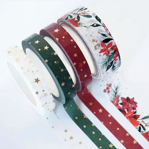 Tùy Chỉnh Vàng Lá <span class=keywords><strong>Washi</strong></span> Băng Cho Kế Hoạch Sáng Tạo Nhật Bản <span class=keywords><strong>Washi</strong></span> Giấy Cho Mặt Nạ - Product Image 3