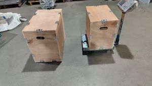 Compresseur d'air silencieux sans huile de type boîte dentaire de laboratoire Soupape de vidange automatique intelligente Sécheur d'adsorption Moteur 220V Dental - Product Image 5