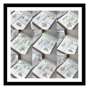 Muses Jewels 2026 Neues Muttertags-Geschenkset Natürlicher Süßwasserperlen-Schmuck Geburtstagsgeschenk für Frauen Legierung Goldplattierung Perlen - Product Image 1