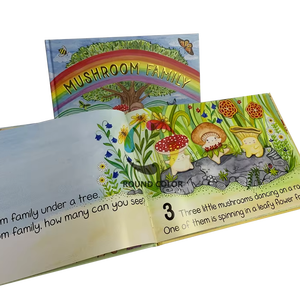 Impresión de libros para niños de tapa dura personalizada en China Libro de tapa dura para niños con tipos de papel y cartón de cartón corrugado dúplex recubierto - Product Image 1