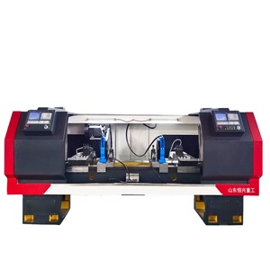 Tour CNC à double tourelle, tour CNC automatique, prix du tour CNC horizontal et tour CNC pour tubes et arbres - Product Image 2