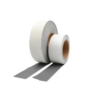 Manufacturer Wholesale High Visibility 100% Cotton Reflective Fabric Silver Flame Retardant Reflective Safety Tape