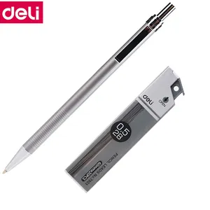 デリS713シャープペンシルセット2B0.5mm20リードスクールオフィス学生文房具プレス自動鉛筆ギフト