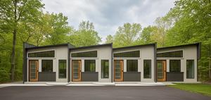 Appartement conteneur préfabriqué de 27 m² à louer, 1 chambre, 1 salle de bain, appartements intelligents en rangée, solution logement économique à <span class=keywords><strong>Abidjan</strong></span> - Product Image 4