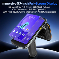 Terminal PDA portable robuste FYJ F9850U Android UHF RFID avec lecteur de codes-barres 2D pour la collecte de données industrielles