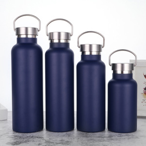 Double Wall Stainless Steel Classic Small-mouth Vacuum Flask <b>Thermos</b> 12-24 Hours Insulation Portable for Hiking Camping Travel - Product Image 4