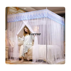 Mosquitero Familiar de 1.5m, 1.8m, 2m, Autoensamblable, Tipo Palacio, con Tres Puertas Abatibles - Product Image 2