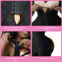 Faja Colombiana para Mujer, Faja Moldeadora de Cuerpo, Pantalones Cortos de Alta Compresión, Prendas Moldeadoras de Liposucción Bbl