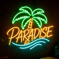 Enseigne néon murale personnalisée pour bar à domicile, café, salon, affichage de marque intérieur, lumière néon LED personnalisée