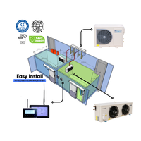 Unidad de Refrigeración de Tipo Ventana de Alta Calidad a Precio de Fábrica para Cámaras Frigoríficas, Unidad de Refrigeración Monobloque para Congeladores