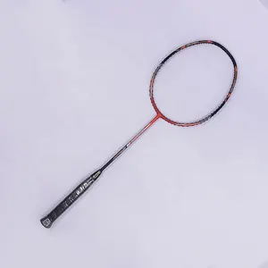 Raquette de Badminton Ultra légère 100% en Fiber de carbone, haute qualité, pour professionnels, vente en gros