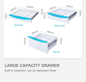 Chariot Mobile en ABS pour hôpital, chariot d'<span class=keywords><strong>urgence</strong></span> pour patients médicaux, avec tiroirs, pour médicaments - Product Image 5