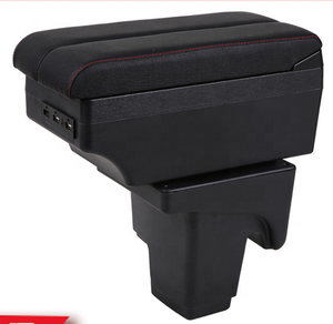 Accoudoir de la Console centrale USB, boîte de rangement pour voiture, nouveau design, couleur noire, pour <span class=keywords><strong>Peugeot</strong></span> 2020, <span class=keywords><strong>208</strong></span> - Product Image 6