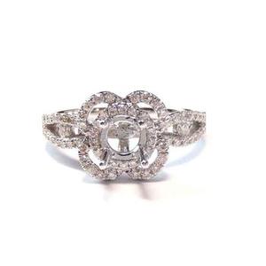 Anillo de Diamantes Naturales Más Vendido, Chapado en Oro de Alta Calidad, Unisex, Personalización Disponible, Suministros al por Mayor - Product Image 1