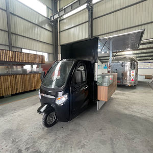 Camión de Comida comercial colorido, camión de comida eléctrico artesanal gourmet artesanal para mercados gastronómicos - Product Image 1