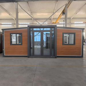 Maison préfabriquée en conteneur extensible Good Living de 20 pieds ou 40 pieds avec cuisine, villa, logement préfabriqué, maison portable, casa portable - Product Image 1