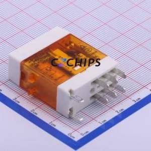 HF157F/24-2Z25FD1 Power Relay Through hole,13x29mm Relay 24V 2 Changeover: 2C (DPDT-Changeover)::: 8 8A-30VDC/8A-250VAC - Product Image 2