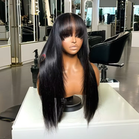Perruques Lace Front en Cheveux Humains Roux Lisses de 40 Pouces, Cuticules Alignées, Haute Définition pour Lace, Densité 250%, Cheveux Bruts Brésiliens
