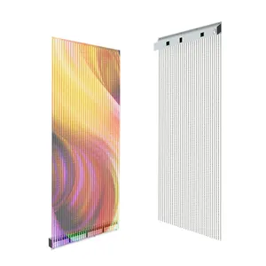 P30 P15 Top-Quality Video Wall Panels And Flexible Screens Digital Export Platform Transparent Led Screen For South Korea