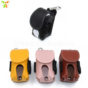 Drop shipping golf <b>bags</b>, leather waist-mounted 2-<b>pack</b> golf practice <b>bags</b> with keychains. - Product Image 5